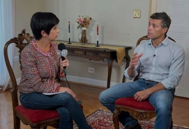 Leopoldo López em entrevista ao SBT