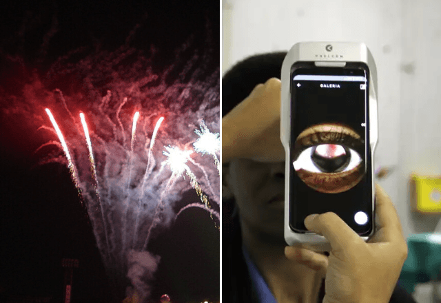 Oftalmologista alerta para acidentes oculares com fogos de artifício. | Foto: Flickr | Tânia Rêgo/Agência Brasil