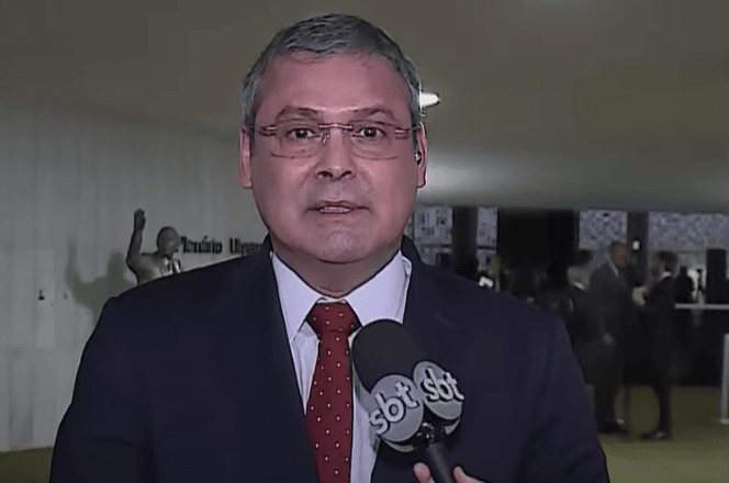 O líder do PT na Câmara, deputado Lindbergh Farias | Reprodução/SBT News