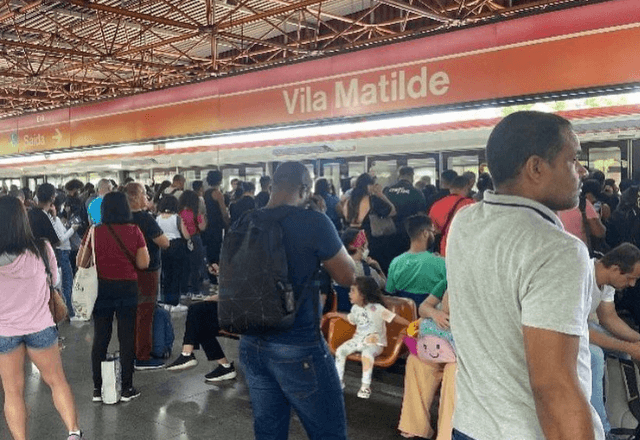 Estação Vila Matilde em São Paulo | Reprodução/Redes Sociais
