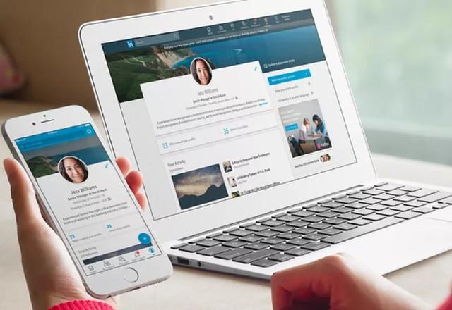 Linkedin: A plataforma tem em torno de 75 milhões de usuários ativos no Brasil | Reprodução