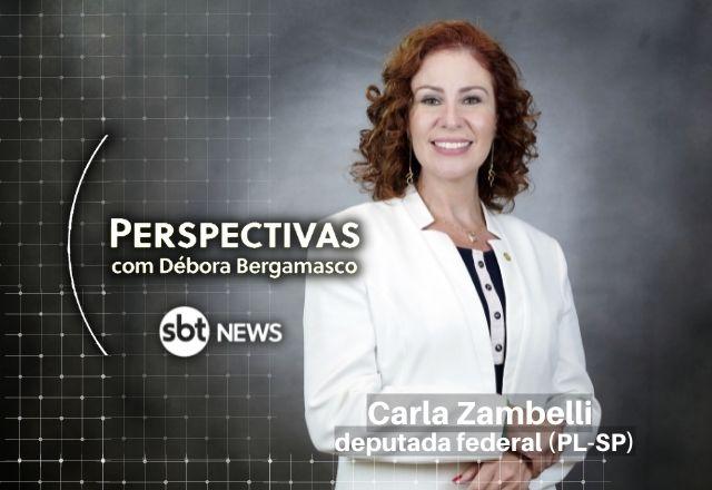 Perspectivas recebe a deputada federal Carla Zambelli (PL-SP) Perspectivas recebe a deputada federal Carla Zambelli (PL-SP)