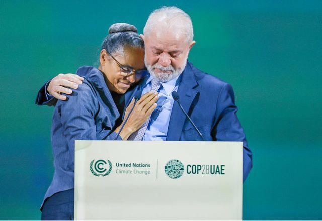 lula abraçando marina silva