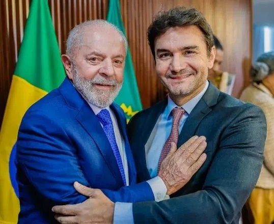 O presidente Lula e o ministro do Turismo, Celso Sabino, filiado ao União Brasil | Ricardo Stuckert/PR