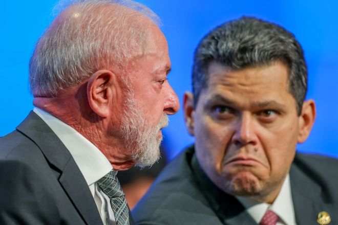 O presidente Lula e o senador Davi Alcolumbre | Fabio Rodrigues Pozzebom/Agência Brasil
