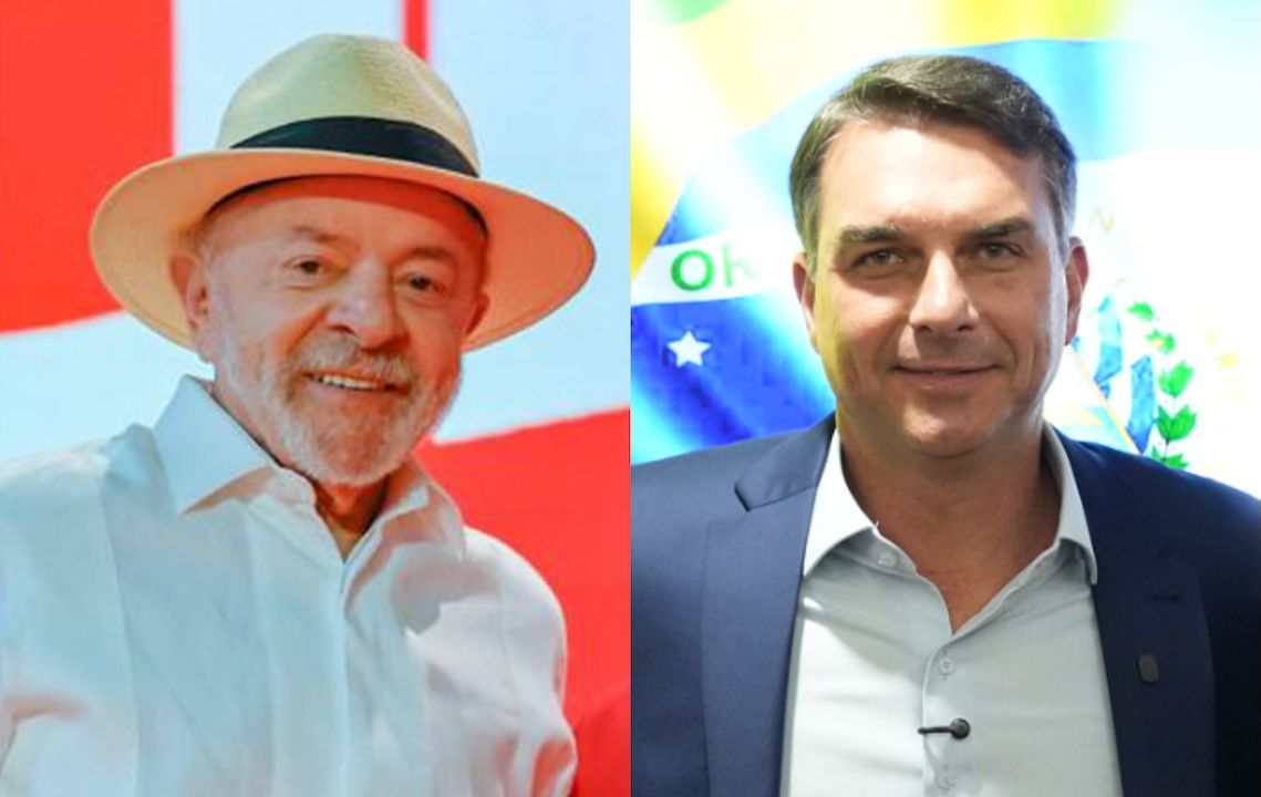 Real Time: Lula 44% x 44% Flávio Bolsonaro no 2º turno