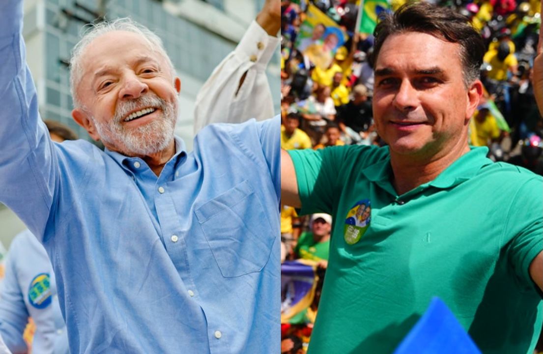 Datafolha: Lula tem 40% contra 36% de Flávio no 1º turno Datafolha: Lula tem 40% contra 36% de Flávio no 1º turno