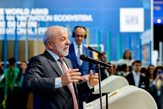 Lula volta a defender o biocombustível brasileiro e critica desinformação na Europa Lula volta a defender o biocombustível brasileiro e critica desinformação na Europa