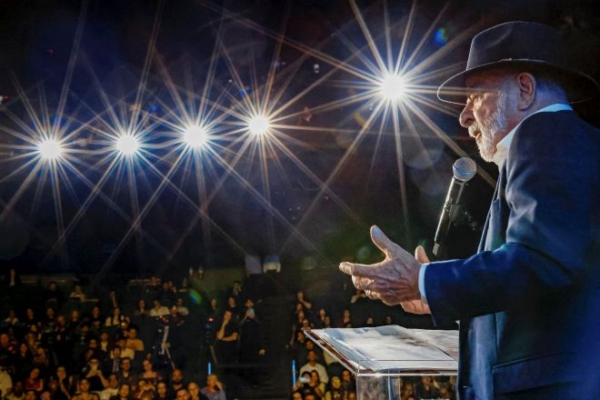 O presidente Lula durante a cerimônia de entrega de título de Doutor Honoris Causa (in memoriam) a Pepe Mujica | Ricardo Stuckert/PR