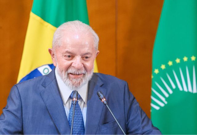 Lula durante conversa com imprensa na Etiópia | Ricardo Stuckert/PR