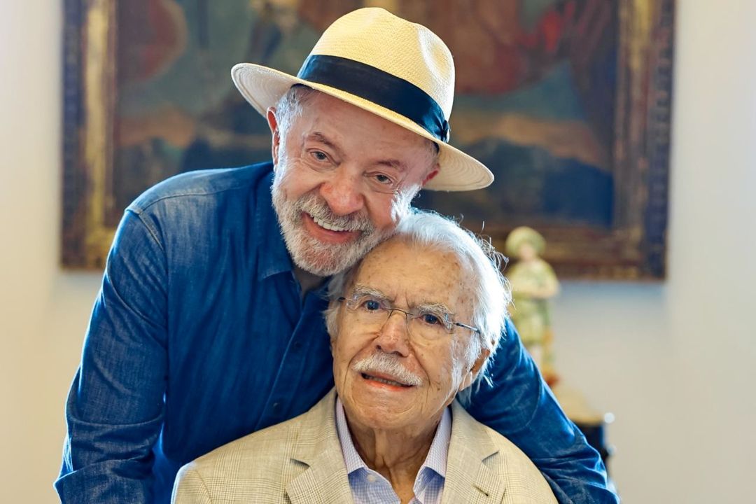Lula visita José Sarney após campanha no Maranhão