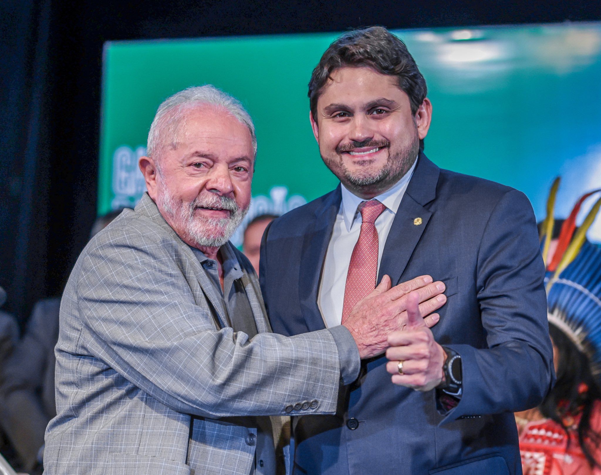 O presidente Lula e o ministro das Comunicações, Juscelino Filho, do União Brasil  | Ricardo Stuckert/Presidência da República