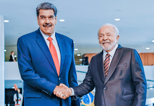 Há cerca de um ano, em 29 de maio, Maduro foi recebido pelo presidente Lula no Planalto | Divulgação/Ricardo Stuckert/Planalto