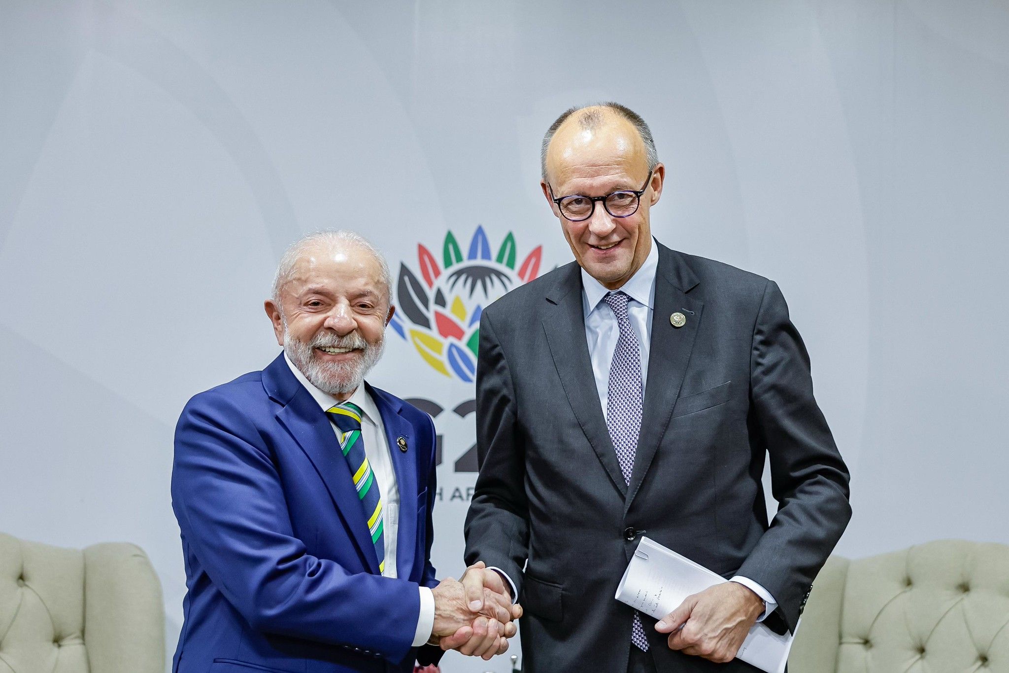 Lula e chanceler da Alemanha, Friedrich Merz | Ricardo Stuckert/PR