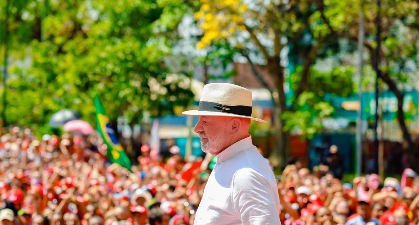 O presidente Lula (PT) em evento de campanha em São Paulo | Ricardo Stuckert