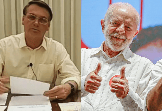 Jair Bolsonaro e Lula | Reprodução/SBT Brasil/Redes sociais
