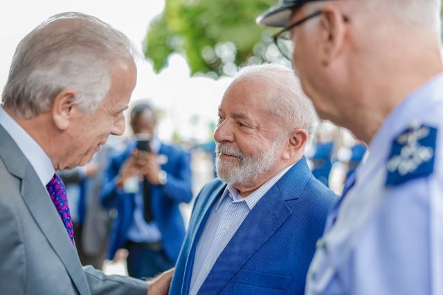 Múcio e Lula durante encontro em 2023 (Ricardo Stuckert/PR)
