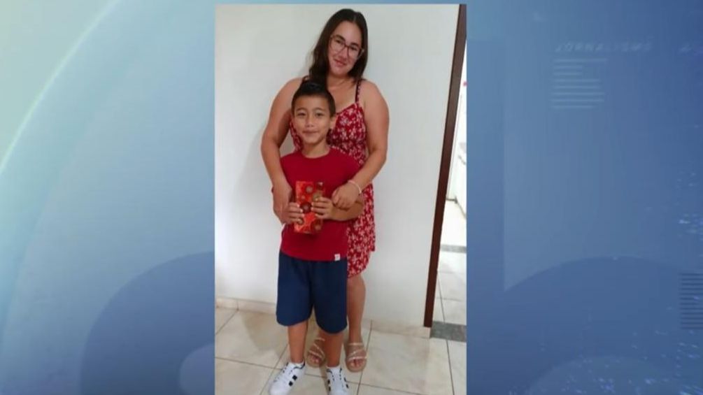 Mayara, de 29 anos, e o filho de 9 anos, assassinados em SC | Reprodução