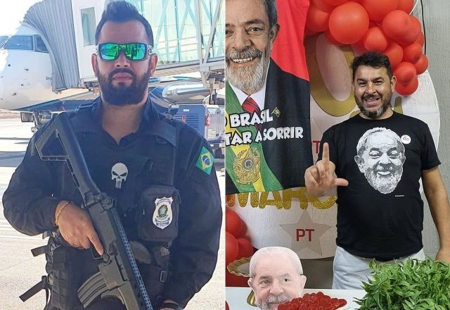 Jorge Guaranho e Marcelo Arruda | Foto: Reprodução/redes sociais
