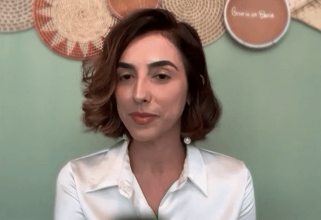 Marina Dias, correspondente do Washington Post, que entrevistou Lula. | Reprodução/SBT News