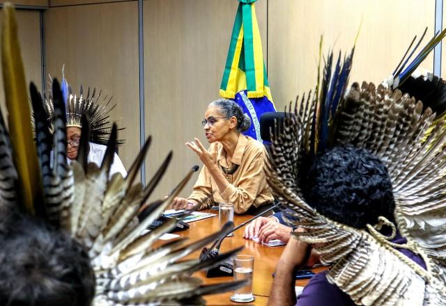 marina silva e yanomamis