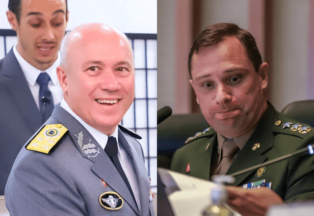 Pai (a esq.), Mauro Cesar Lourena Cid, e filho, Mauro Cid (dir.), são investigados pela PF no caso | Reprodução Romério Cunha/VPR e Antônio Cruz/Ag. Brasil