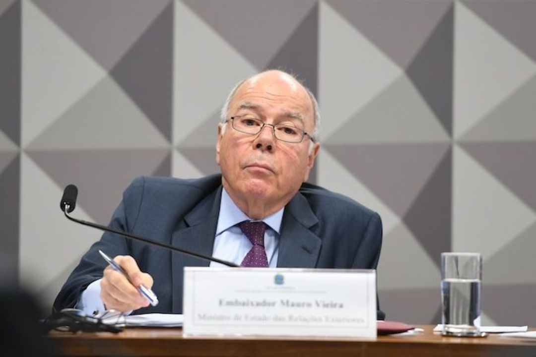 O ministro das Relações Exteriores, Mauro Vieira | Edilson Rodrigues/Agência Senado