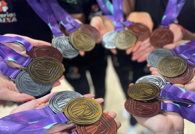 medalhas conquistadas na Copa do Mundo de Ginástica Rítmica