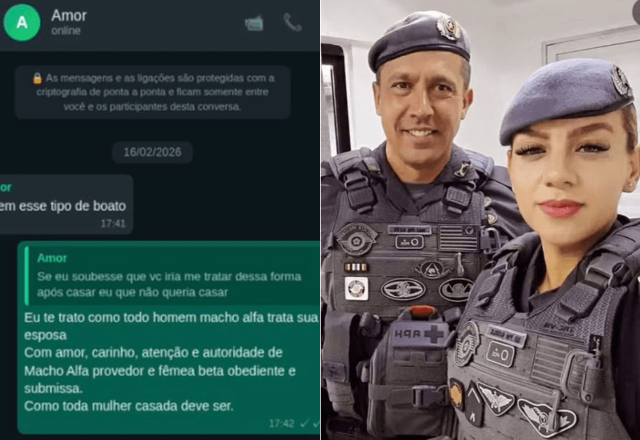 Tenente-coronel cobrava que esposa fosse "fêmea beta obediente e submissa"; ele é acusado de feminicídio e fraude processual | Reprodução/SBT