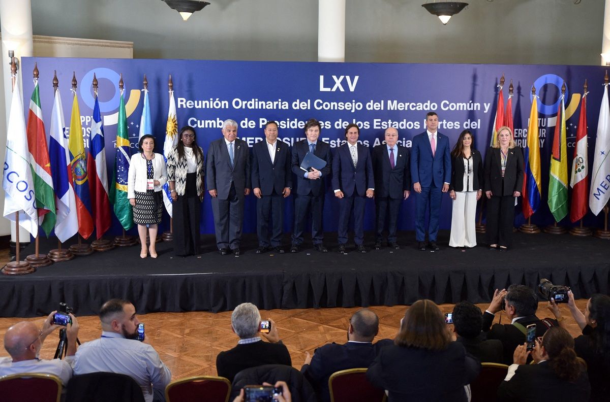 Reunião da cúpula do Merscosul em Montevidéu, em 2024. | Martin Varela Umpierrez/Reuters