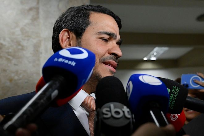 O advogado Jorge Messias, indicado ao STF, no Senado | Andressa Anholete/Agência Senado