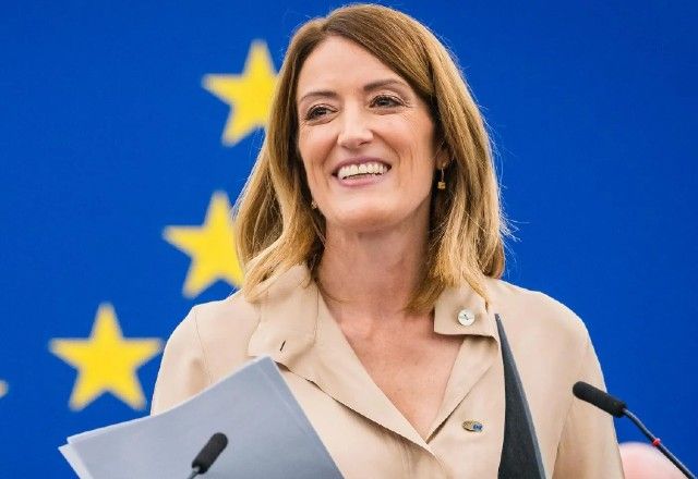 Nas redes sociais, Metsola agradeceu a confiança e o apoio do Parlamento Europeu | Reprodução/Instagram