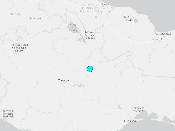 Terremoto de magnitude 5,8 atinge o estado de Oaxaca, no México