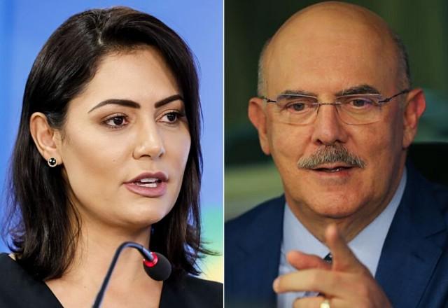 michelle bolsonaro e milton ribeiro