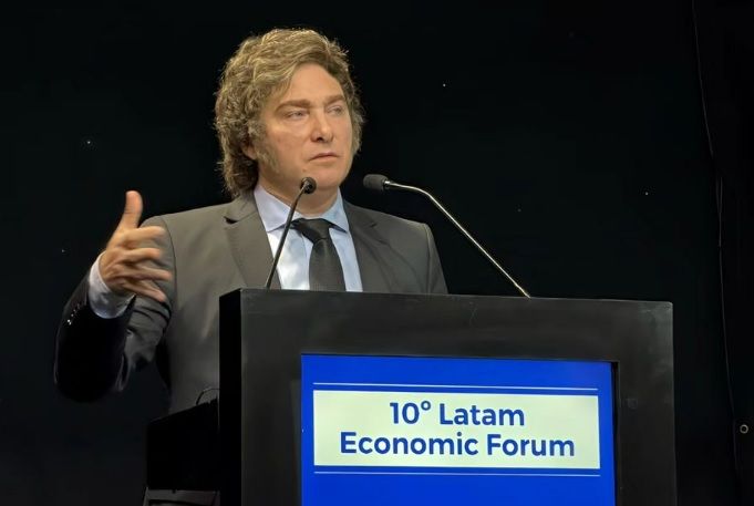 O presidente da Argentina, Javier Milei. | Reprodução/Instagram