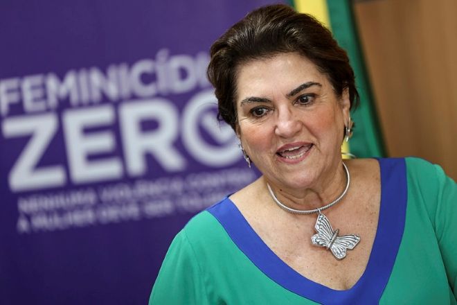 A ministra das Mulheres, Márcia Lopes | Marcelo Camargo/Agência Brasil