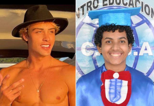 montagem de Bruno Krupp e do adolescente morto