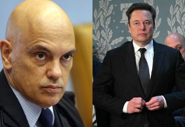 Alexandre de Moraes e Elon Musk | Reprodução/Redes Sociais | Nelson Jr./SCO/STF