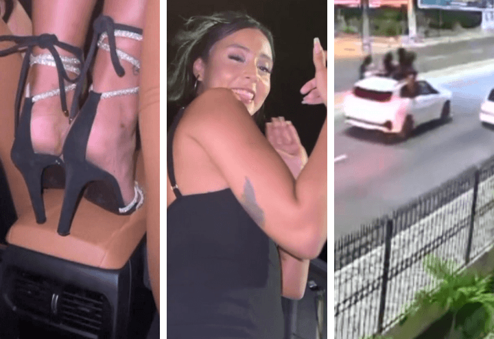 Jovem morre após cair de carro em movimento enquanto fazia "live" 