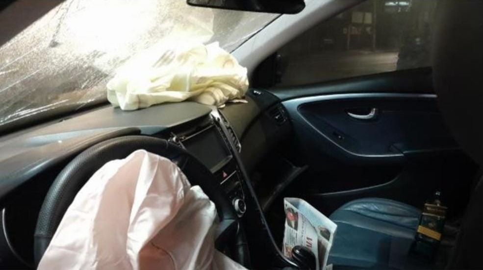 Carro envolvido no acidente ainda tinha garrafa de whisky no interior