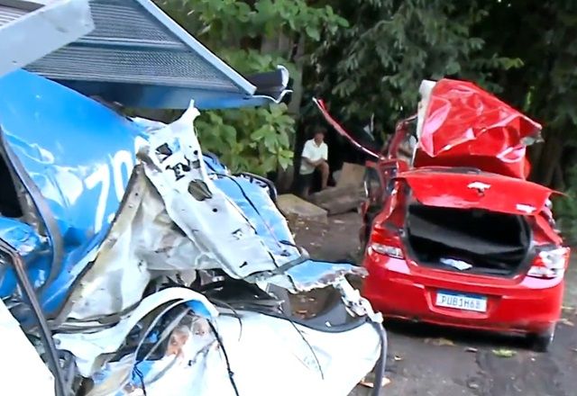 RJ: Perseguição policial por 20 km termina em acidente com 4 mortos