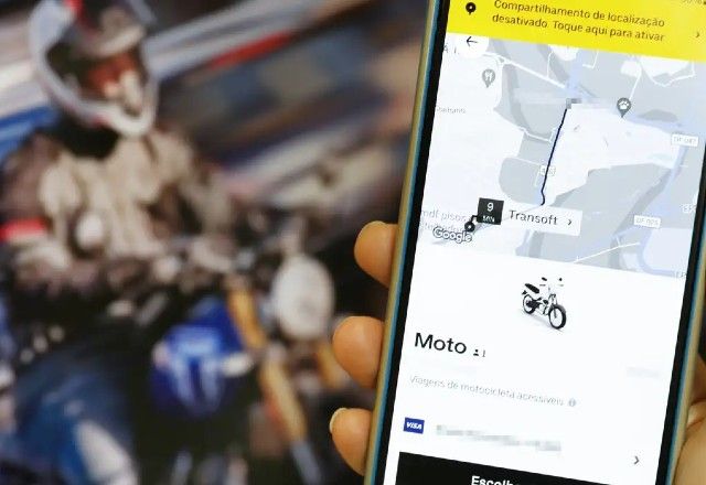 Câmara de São Paulo aprovou a regulamentação do serviço de mototáxi por aplicativo. | Reprodução SBT
