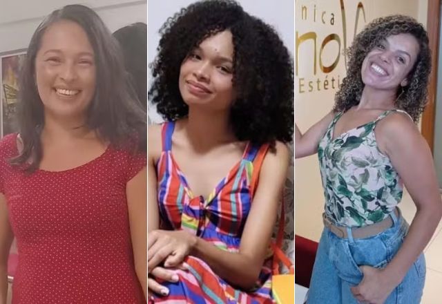 Maria Helena, Mariana e Alexsandra foram encontradas mortas em Ilhéus (BA) | Reprodução/Redes sociais