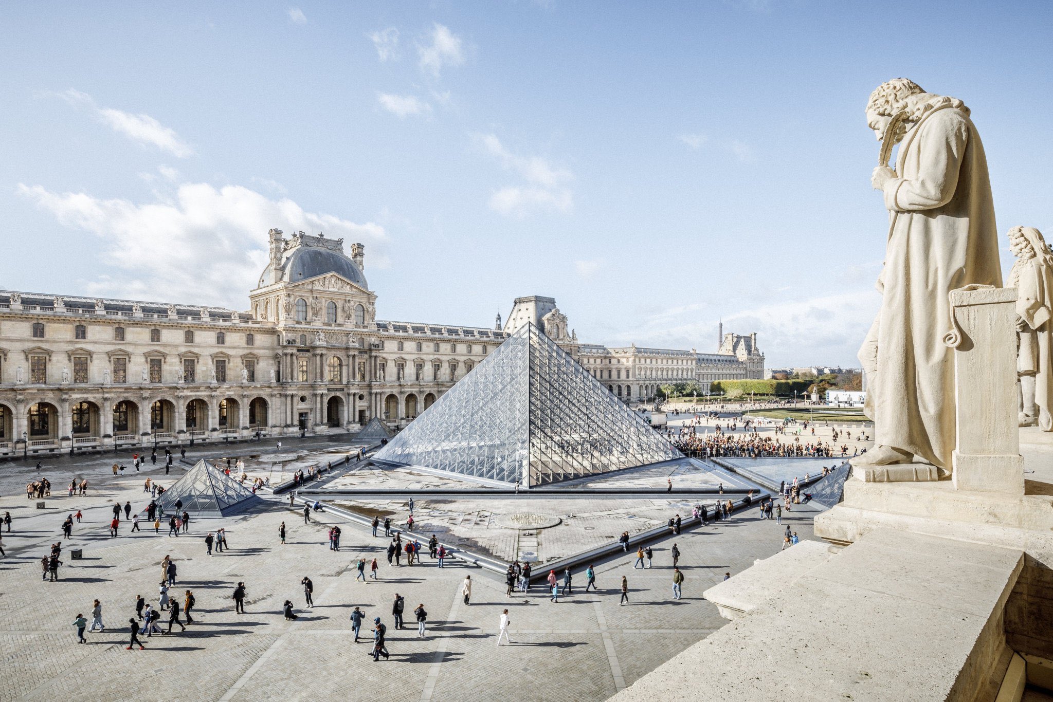 Museu do Louvre, em Paris, na França. | Divulgação