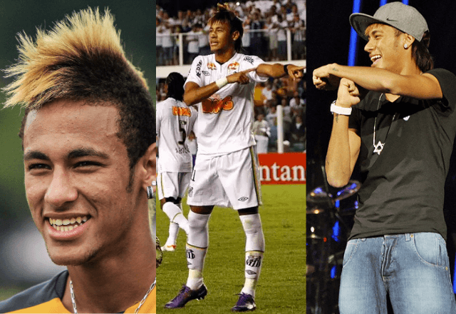 Neymar lançou tendências dentro e fora de campo | Montagem: Reprodução/Instagram, Ag.News/Lê Taccilo e Divulgação