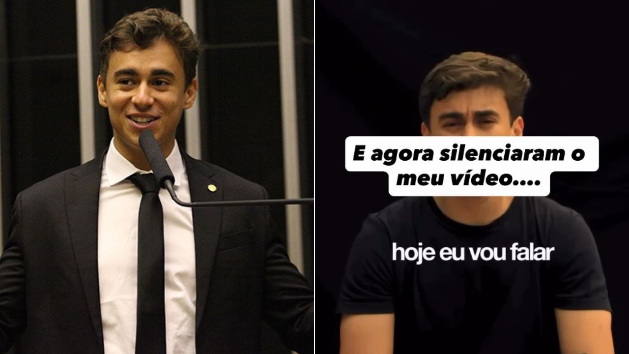 Nikolas diz que foi censurado, mas Meta cita direito autoral