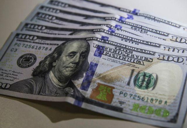 notas de dólar