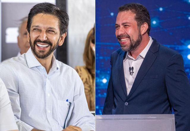 Ricardo Nunes (MDB) e Guilherme Boulos (PSOL) | Reprodução/Redes sociais