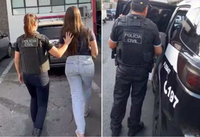 Seis pessoas foram presas em operação realizada nesta quarta-feira — Foto: Divulgação/Polícia Civil de São Paulo