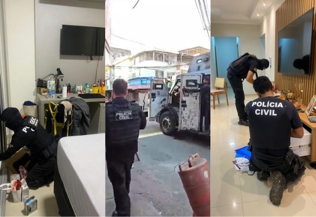 Polícia Civil realiza nova fase da Operação Torniquete em cinco estados | Reprodução/Polícia Civil